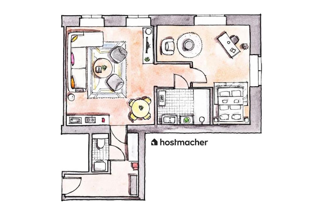Artful 1Br Suite, City Nearby By Hm Wiedeń Zewnętrze zdjęcie